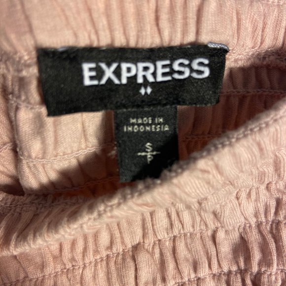 Express Baby Pink Tank Top - Picture 3 of 3